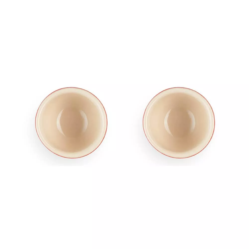 Le Creuset Cerise Stoneware Set of 2 Egg Cups